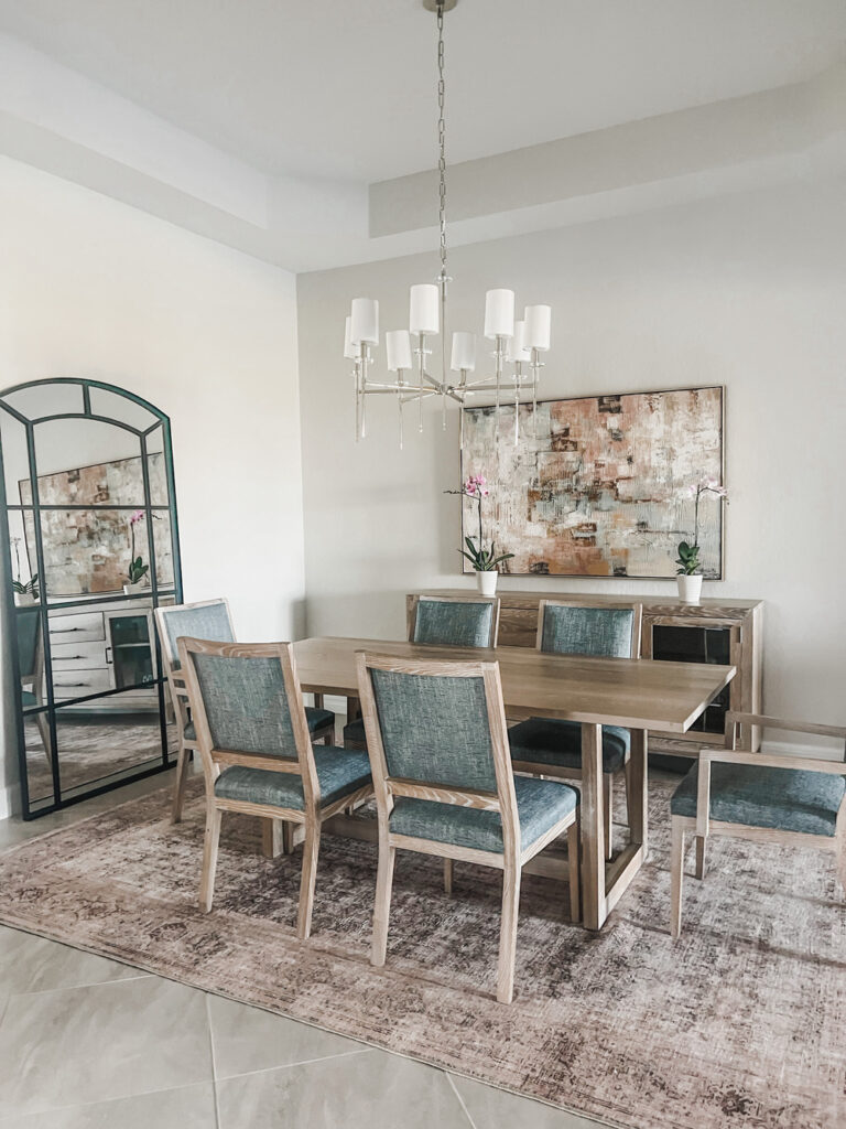 Lakewood Ranch Designer Dining Room 