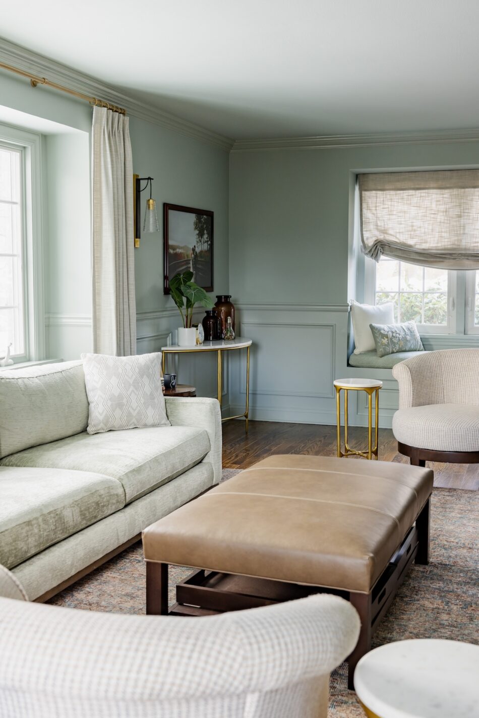 living-room-leather-ottoman