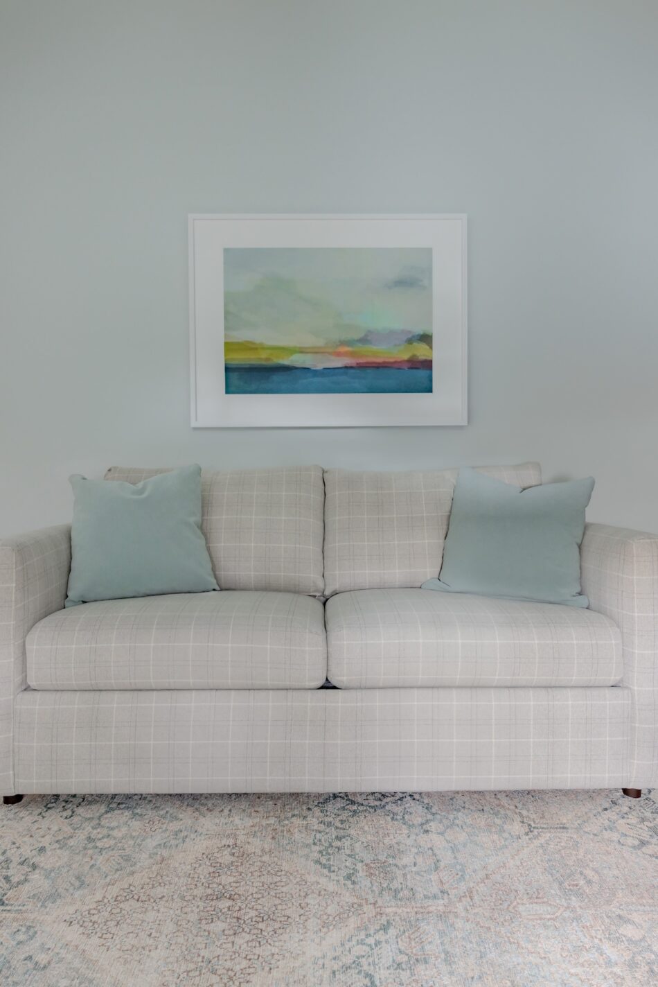 living-room-sofa-plaid-light-gray-beige