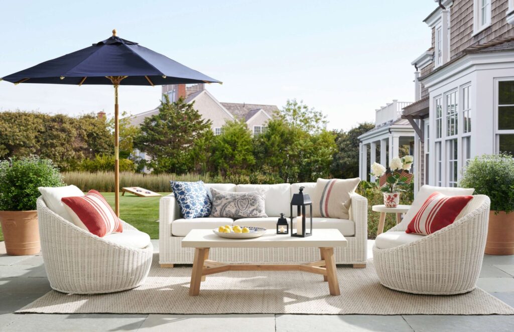 outdoor patio seating Ridgefield CT