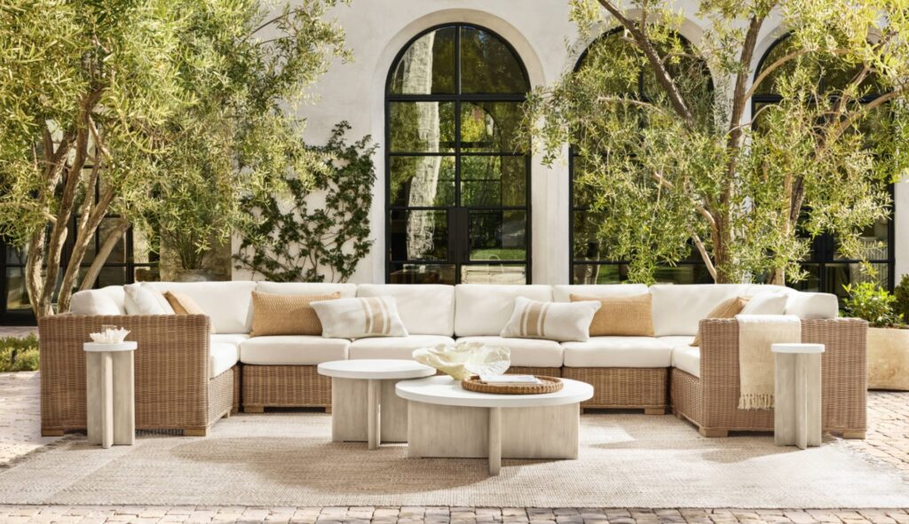 outdoor lounge area design tips Ridgefield CT interior designer